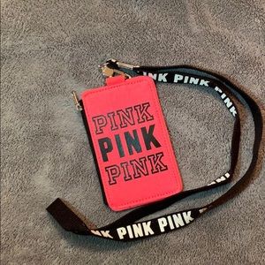 PINK Lanyard/Wallet